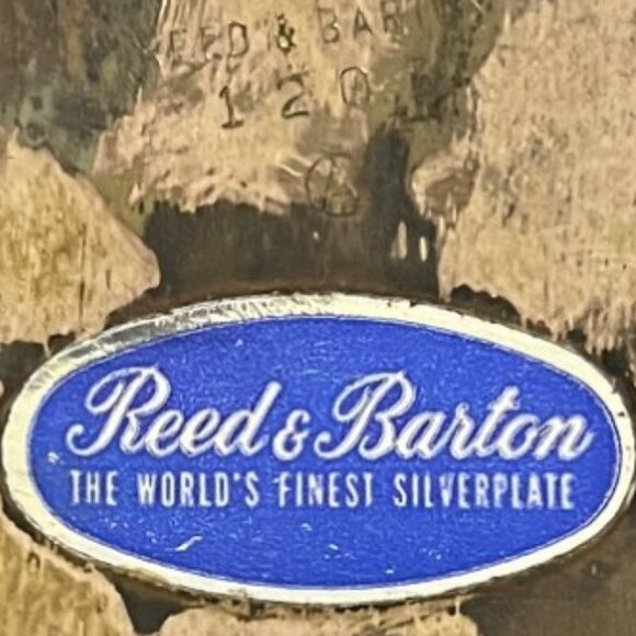 Vintage Reed & Barton #1203 Silverplated Candy Dish Nut Dish Serving Bowl 9.75" - Picture 4 of 6